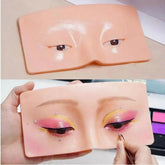 Silicon Eye Makeup Practice Face Dummy