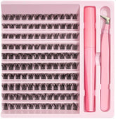 Cluster Eyelashes Kit with Applicator (DIY Lash Extensions)