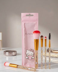 Hello Kitty 5-Piece Professional Makeup Brush Set