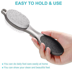 4 in 1 Foot File Pedicure Brush
