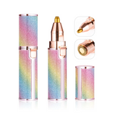 Ladies Electric Facial Hair Remover Eyebrow & Upper Lip Trimmer With 2 Heads