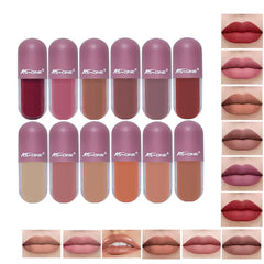 Set of KS-ONE lipsticks in various shades with color swatches on a white background.
