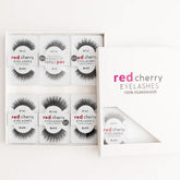Red Cherry False Eyelashes 3 Pairs (12Pcs) Reusable Lashes