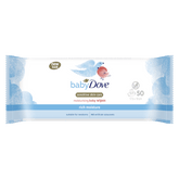 Dove Baby Wipes Rich Moisture Wipes | 50 Pieces - Aarvana