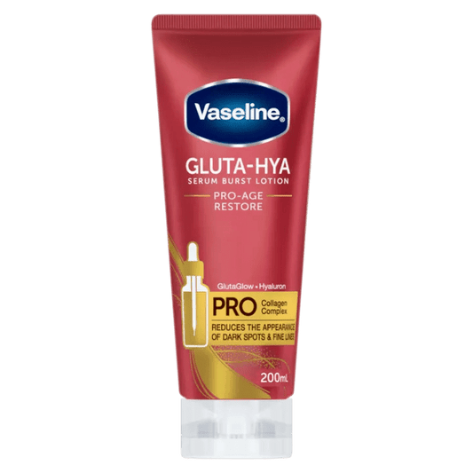 Vaseline Gluta Hya Pro-Age Restore Serum Burst Lotion 200ml - Aarvana