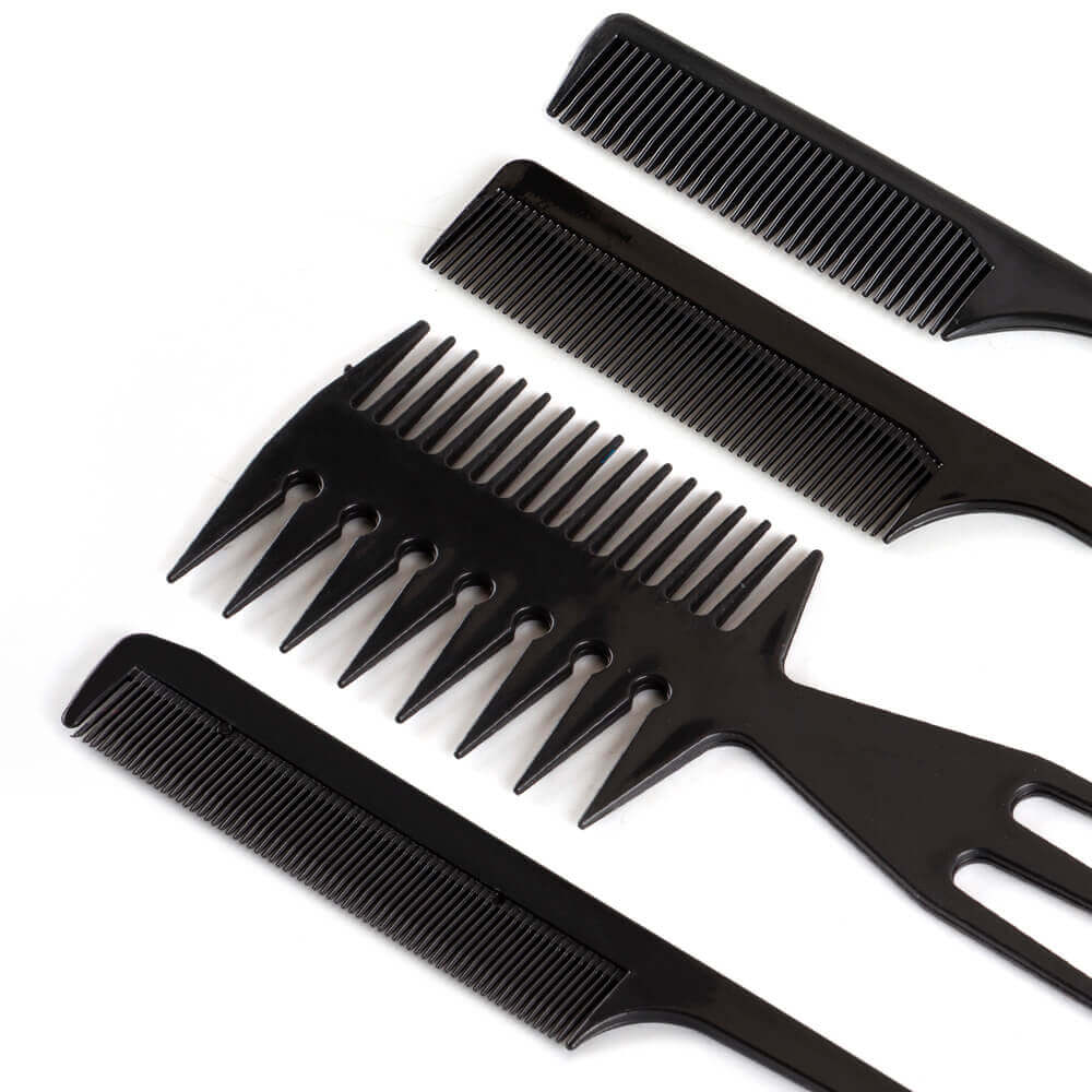 10-Pieces Professional Hair Comb Set – Salon & Home Styling Kit - Aarvana