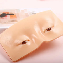 Silicon Eye Makeup Practice Face Dummy