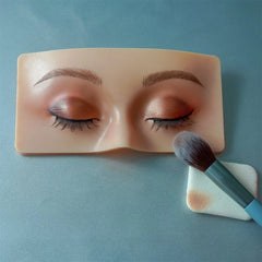 Silicon Eye Makeup Practice Face Dummy