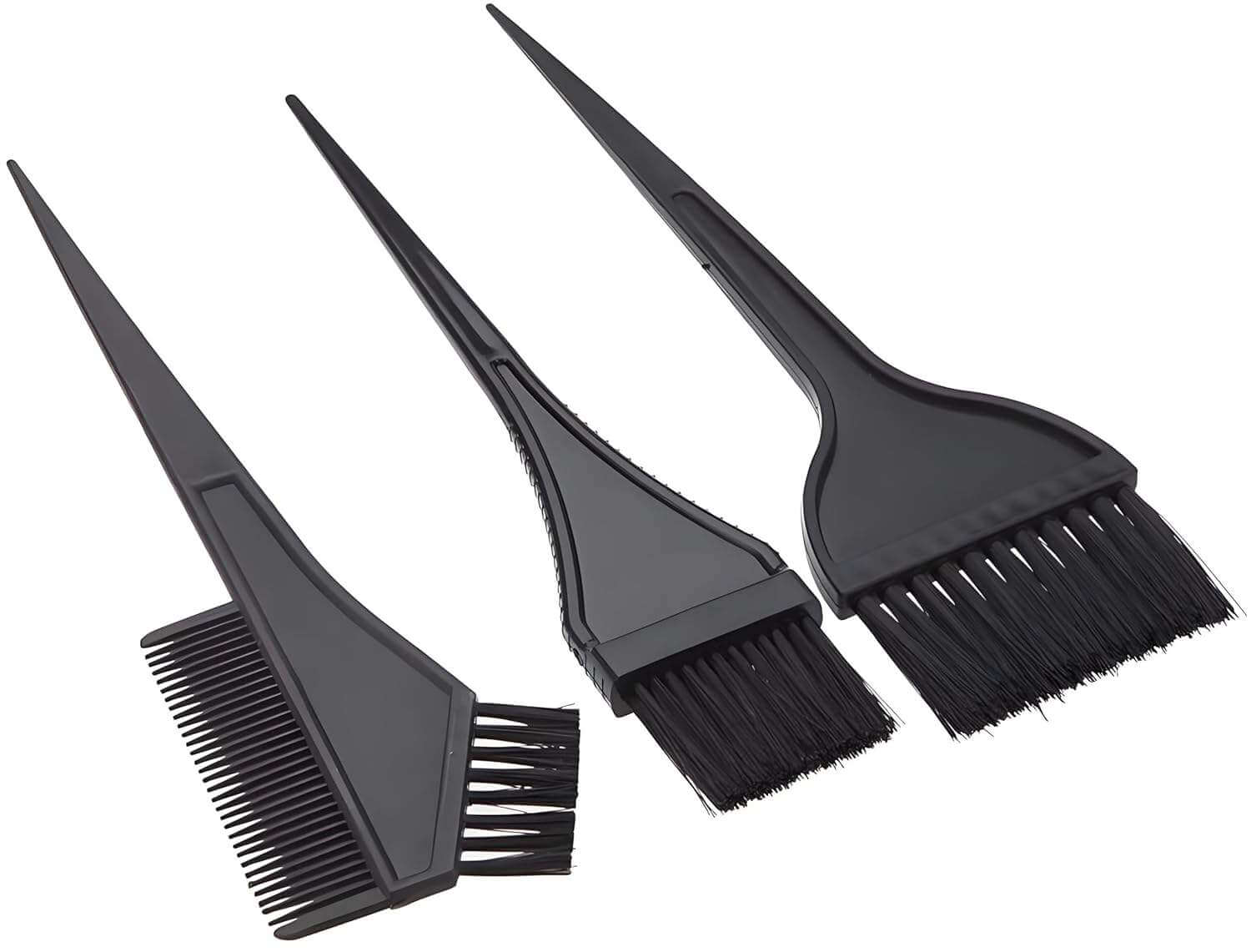 3-Piece Hair Color Dye Brush & Tint Comb Set - Aarvana