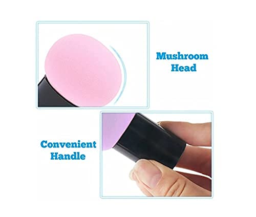 Makeup Blender with Stick – Mushroom Type Beauty Blender for All Purposes