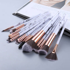 Marble Design MakeUp Brush Set Pack Of 10 Pcs