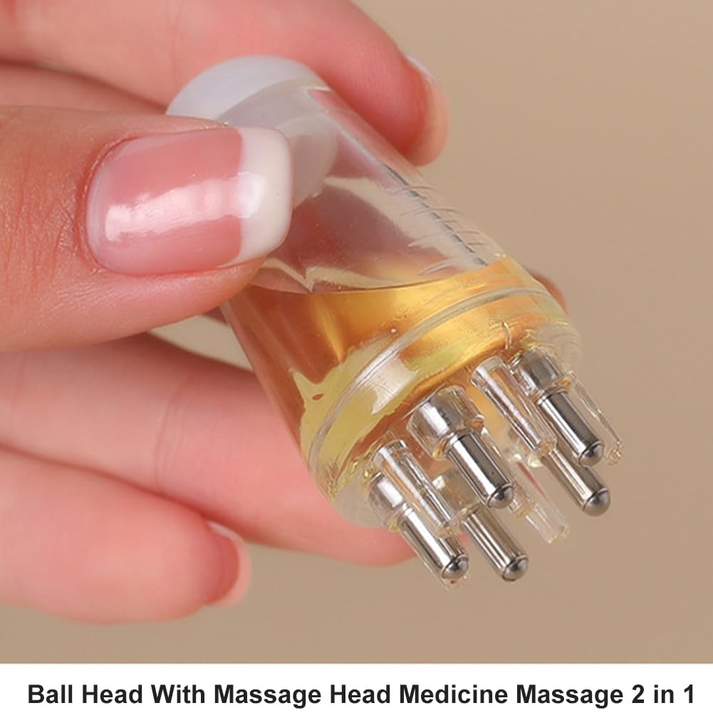 Mini Portable Oil Scalp Applicator Hair Oil Applicator Bottle Scalp Massager 6ml