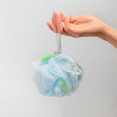 Pack Of 3 Shower Loofah Bath Sponge – Body Scrubber Random Color