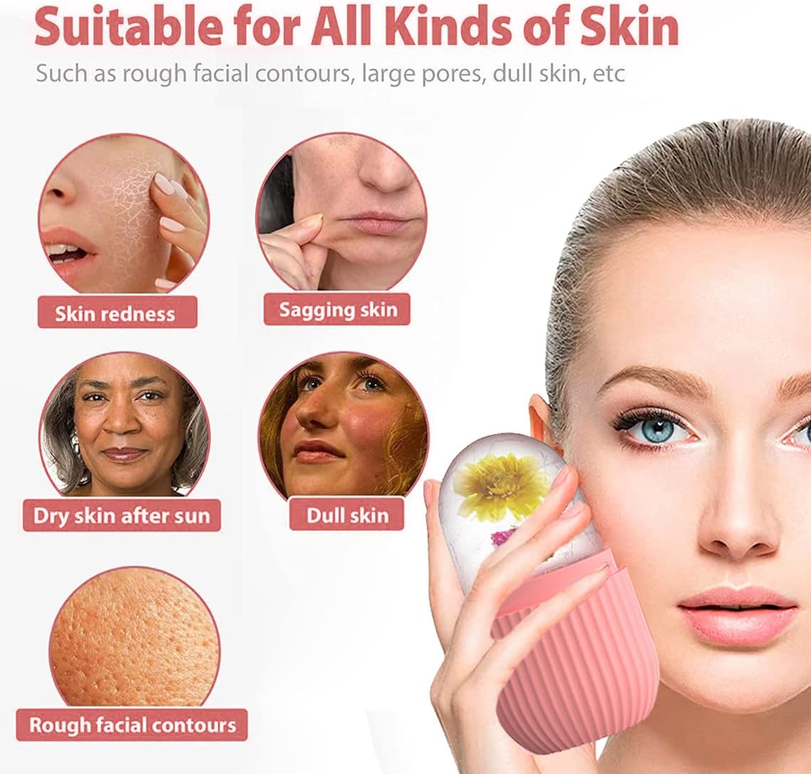 Silicone Facial Ice Roller