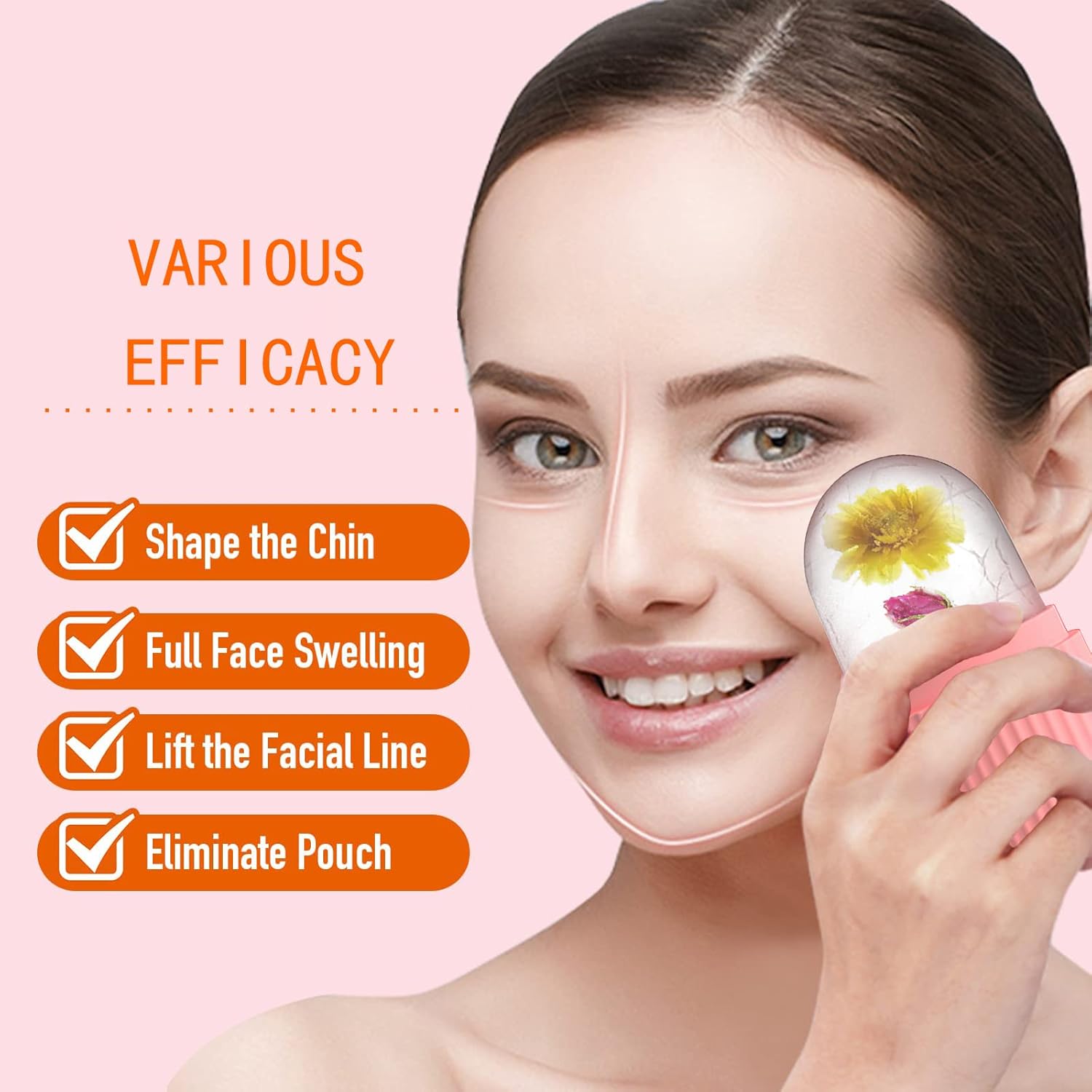 Silicone Facial Ice Roller