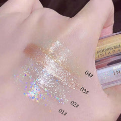 Pack Of 4 Romantic Charm  Shimmer & Shine Liquid Glitter Eyeshadow Set