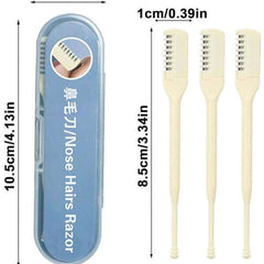 3pcs Nasal And Ear Hair Cutter For Man And Women