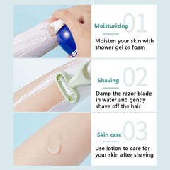 Handheld Razor Hair Remover for Women – Painless & Gentle Shaving Tool