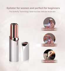 Rechargeable Electric Facial Hair Remover for Women (Eyebrow, Upper Lip, Bikini & Legs)