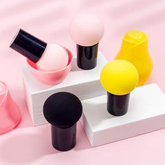 Makeup Blender with Stick – Mushroom Type Beauty Blender for All Purposes