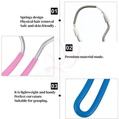 Spring Hair Removal Tool for Women (Threading Style)