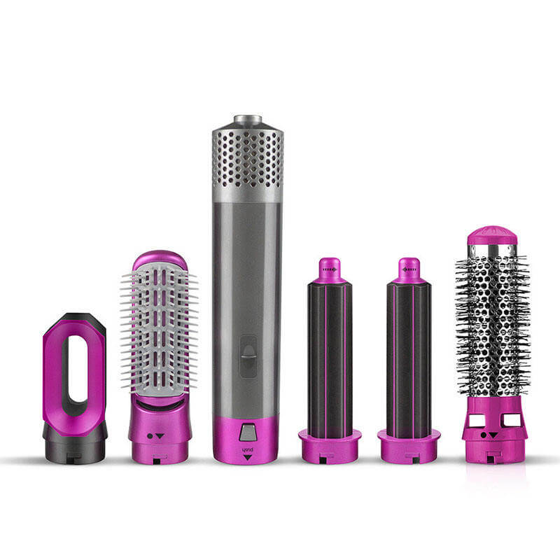 5-in-1 Professional  Hair Styling Tool Set with Hot Air Styler, Hair Dryer, and Styling Brushes for Women