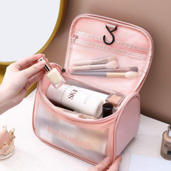 Pack Of 2 Zipper Cosmetic Travel bag - Assorted Color