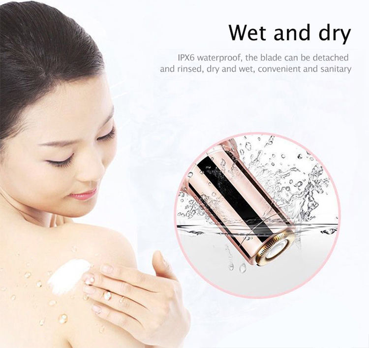 Rechargeable Electric Facial Hair Remover for Women (Eyebrow, Upper Lip, Bikini & Legs)
