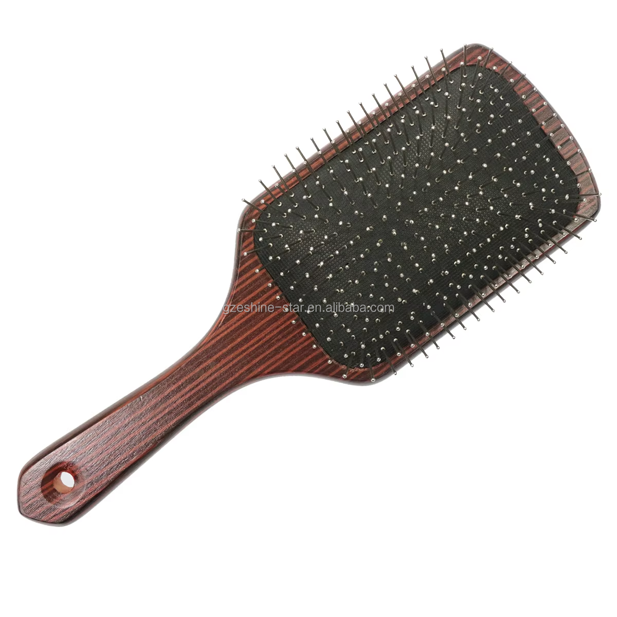 Wooden Hair Brush Anti-Hair Fall  – Scalp Massage & Detangling