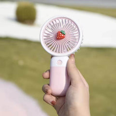 Chargeable Mini Hand Fans For Summer 3 Speed With USB Cable