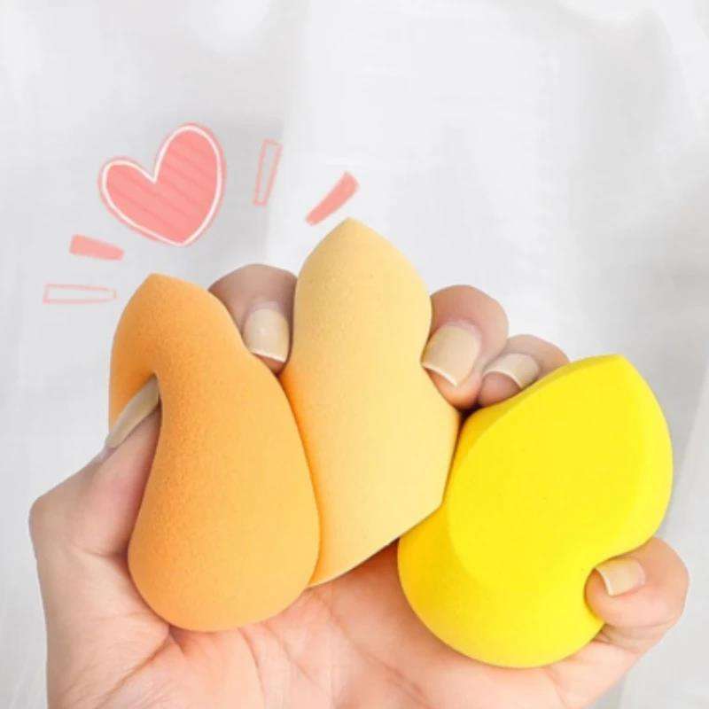 4PCS Professional Makeup Blender Sponge Set with Storage Case – Latex Free Beauty Blenders