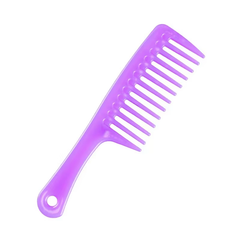 Pack Of 2 Large Wide Tooth Detangling Hair Comb for Curly Hair Random Color
