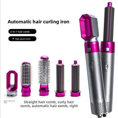 5-in-1 Professional  Hair Styling Tool Set with Hot Air Styler, Hair Dryer, and Styling Brushes for Women