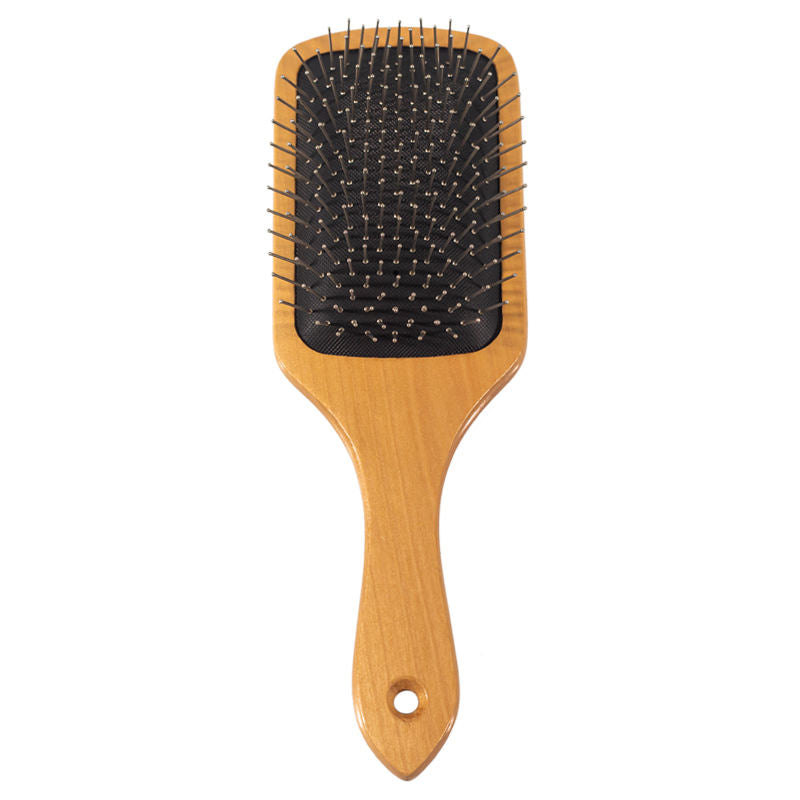 Wooden Hair Brush Anti-Hair Fall  – Scalp Massage & Detangling