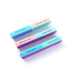 Pack of 3 Nail Buffer Blocks – Professional Manicure & Pedicure Set