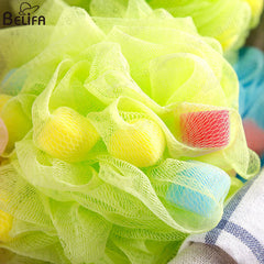 Pack Of 3 Shower Loofah Bath Sponge – Body Scrubber Random Color