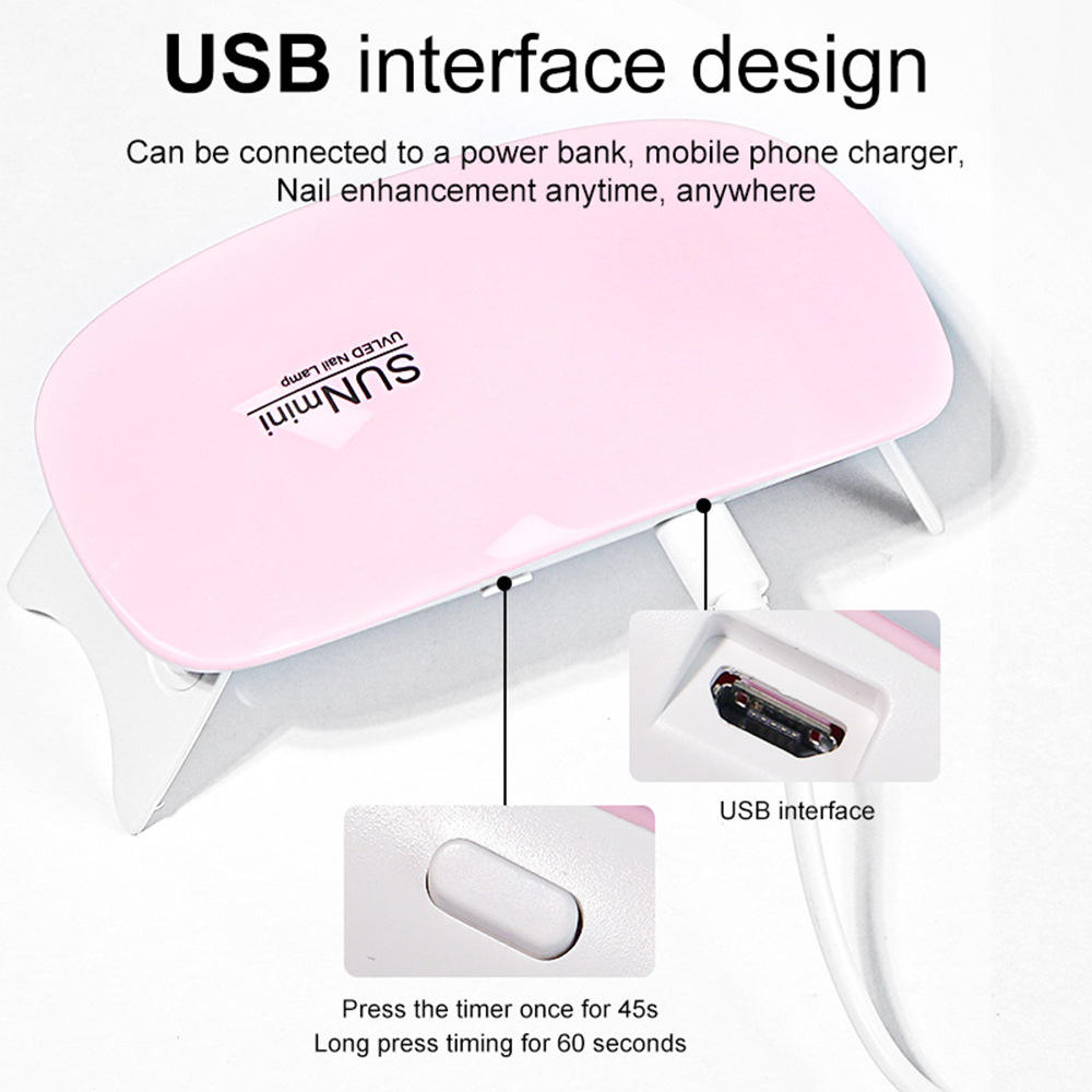 Portable Mini Nail Dryer Machine | Nail Dryer for Gel Polish