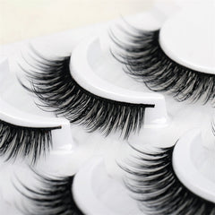 5 Pairs Natural Soft False Eyelashes