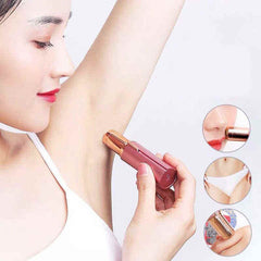 Rechargeable Electric Facial Hair Remover for Women (Eyebrow, Upper Lip, Bikini & Legs)