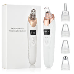 Multifunctional cleaning instrument with attachments on a white background