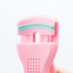Professional Easy-Grip Eyelash Curler with Soft Silicone Pad | Random Color