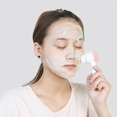 Silicone Double Sided Facial Cleansing Brush For Massage