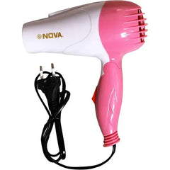 Nova Foldable Mini Hair Dryer – Portable Travel Hair Dryer