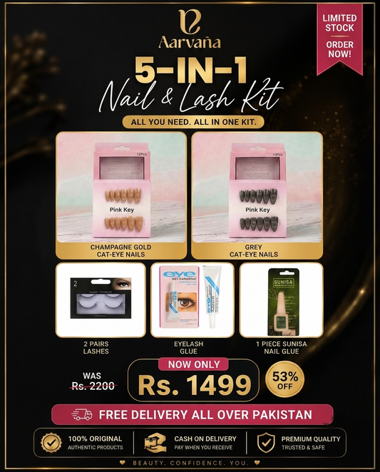 5 In 1 Nails And Lash Kit Deal