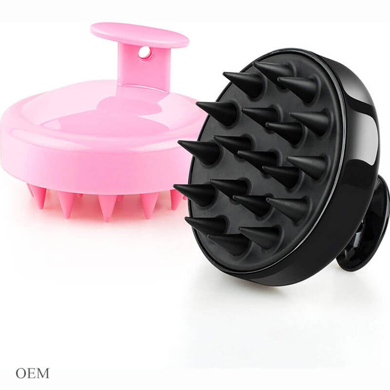 Hair Scalp Massager With Silicone Bristles - Aarvana