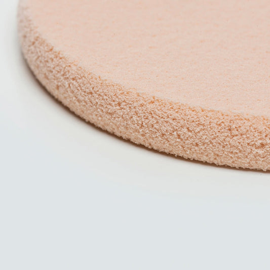 Pack of 2 Round Soft Makeup Sponge Facial Powder Puff for Loose Powder - Aarvana