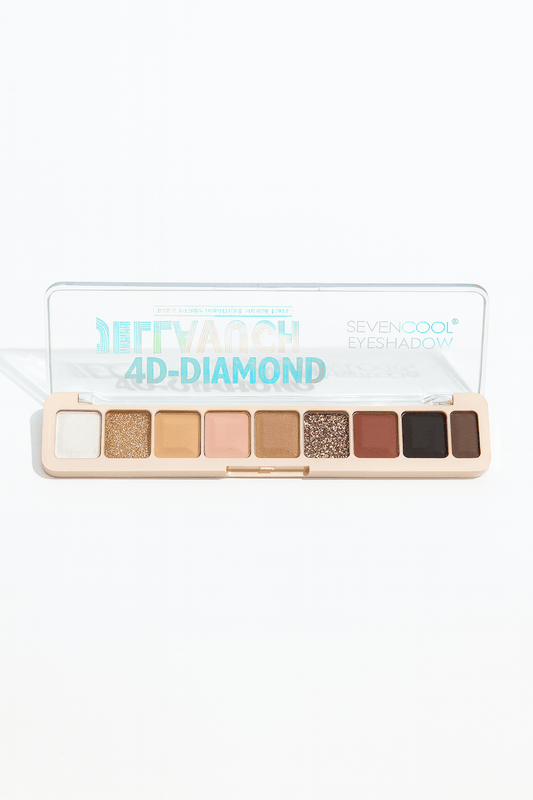 SevenCool 4D Diamond Eyeshadow Palette – 9 Colors - Aarvana