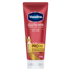 Vaseline Gluta Hya Pro-Age Restore Serum Burst Lotion 200ml - Aarvana