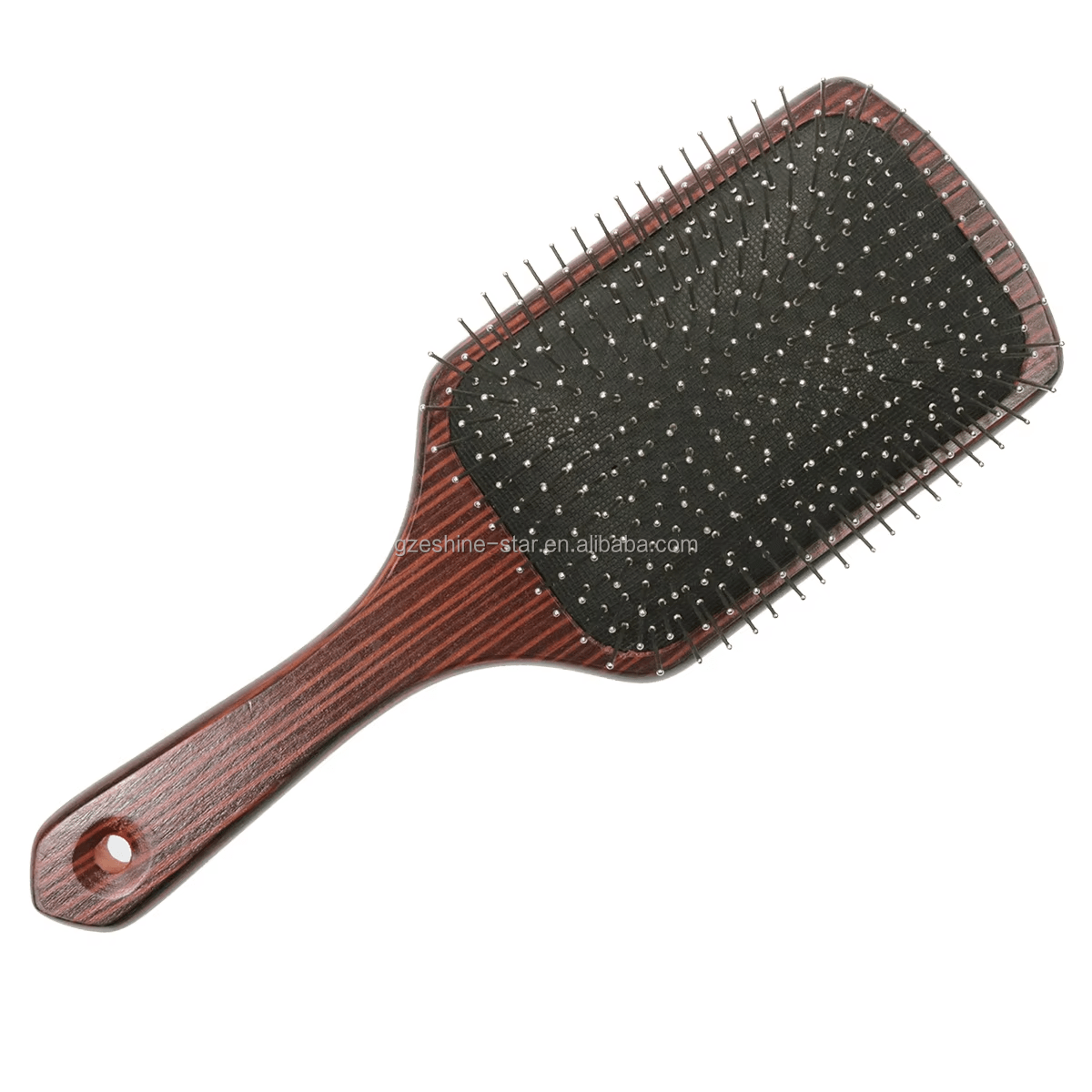 Wooden Hair Brush Anti-Hair Fall – Scalp Massage & Detangling - Aarvana